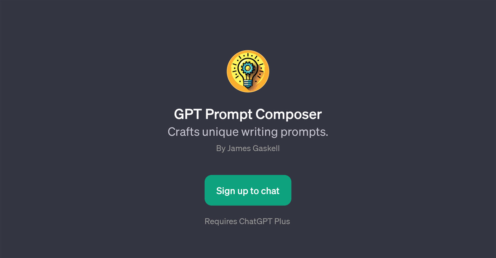 GPT Prompt Composer website