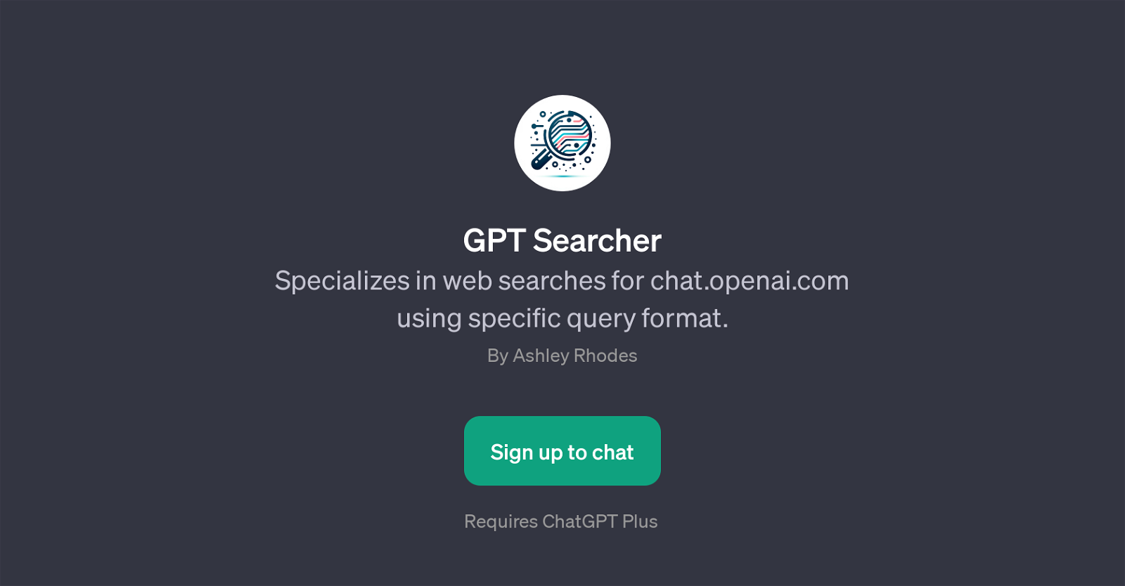 GPT Searcher website