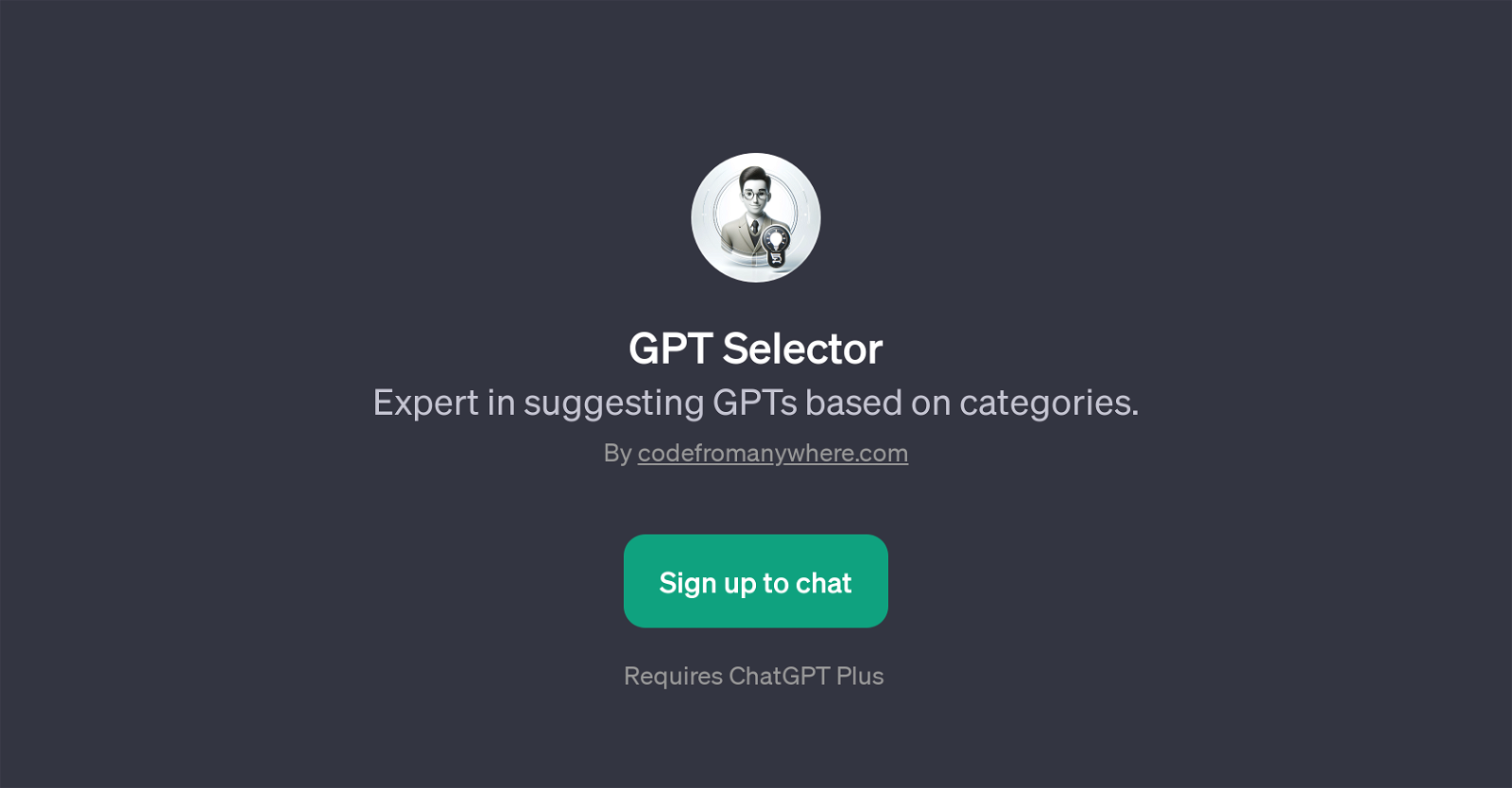 GPT Selector website
