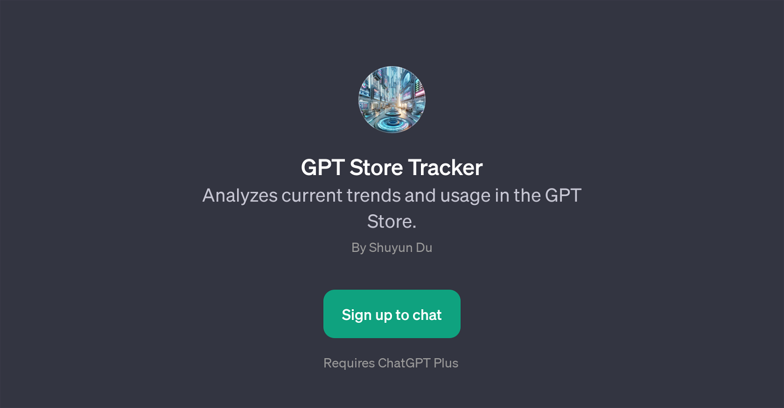GPT Store Tracker website