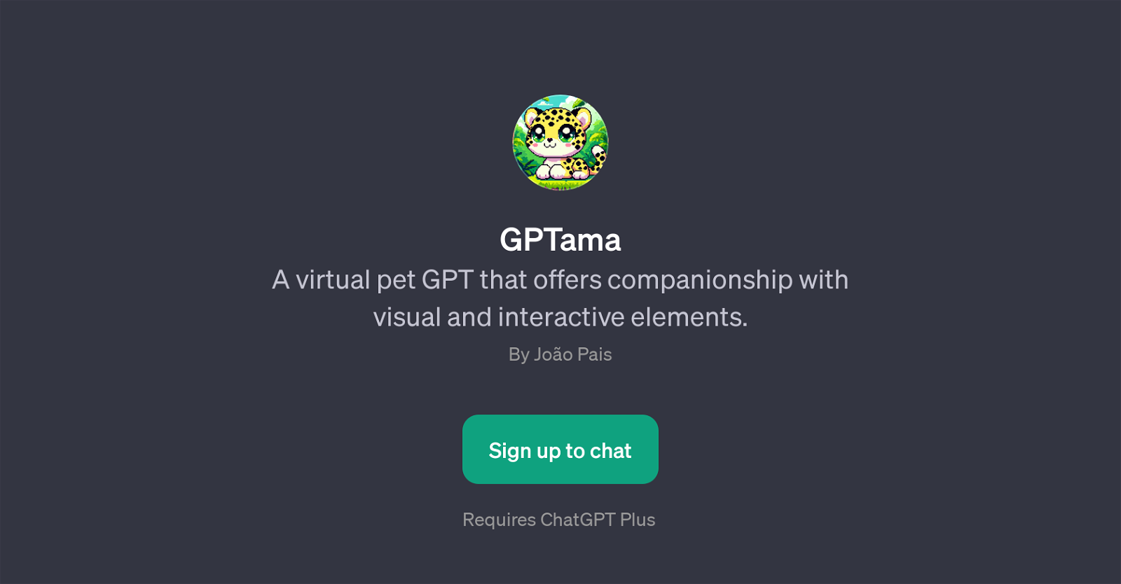 GPTama website