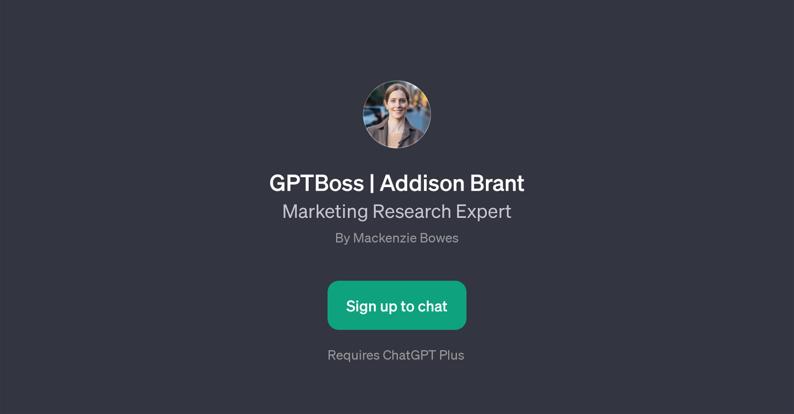 GPTBoss | Addison Brant website