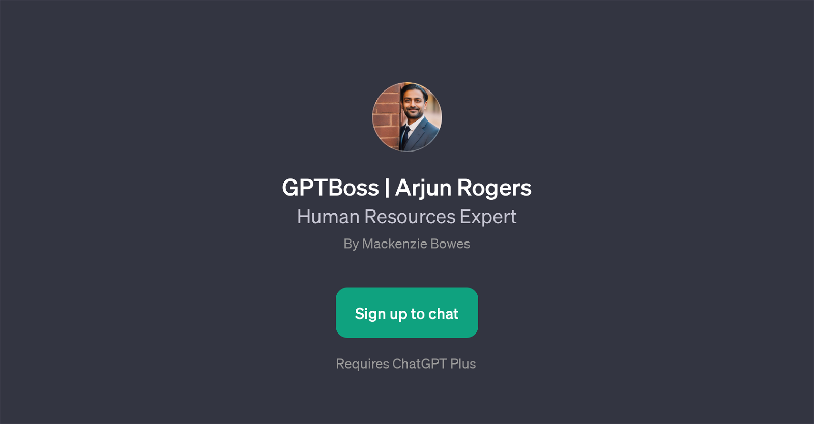 GPTBoss | Arjun Rogers website
