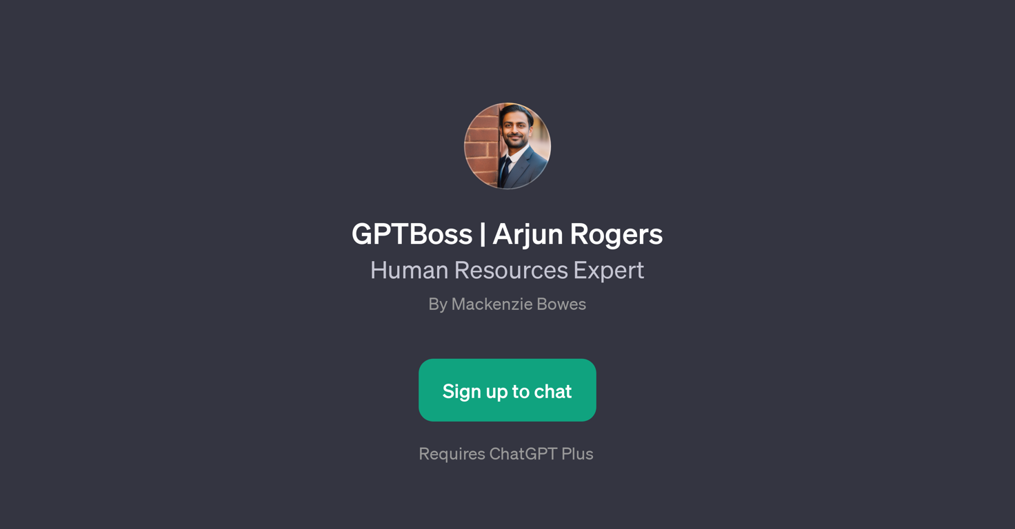 GPTBoss | Arjun Rogers website