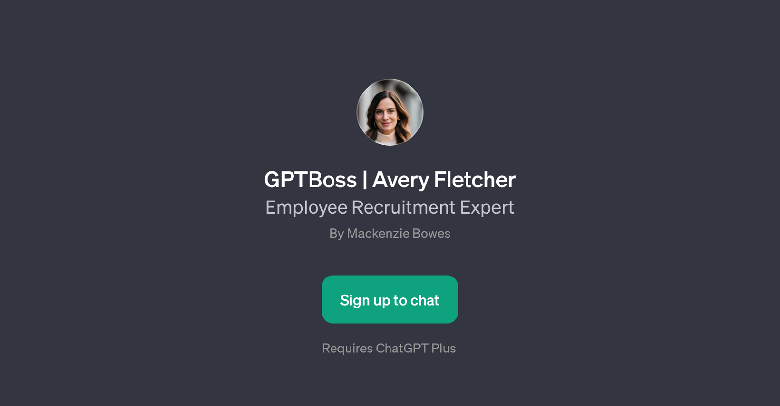 GPTBoss | Avery Fletcher website