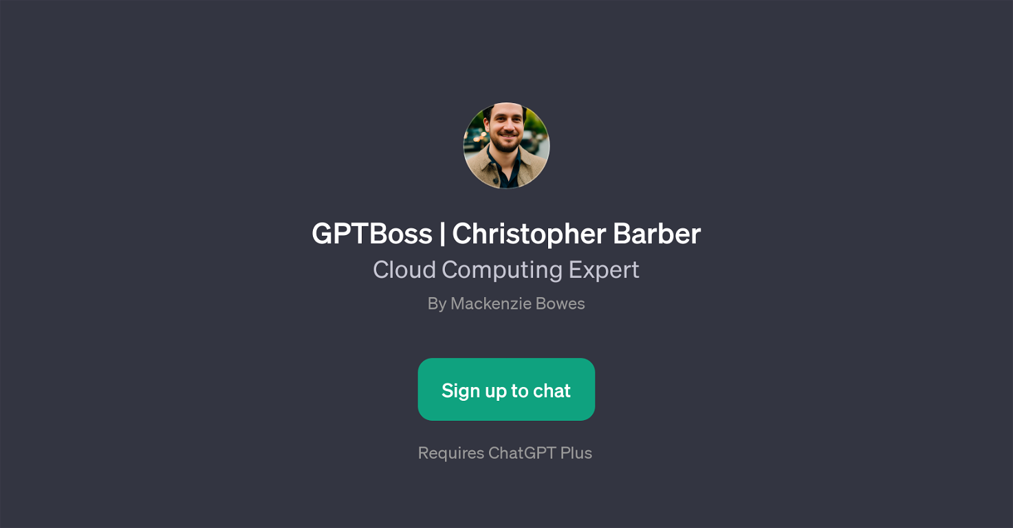 GPTBoss | Christopher Barber website