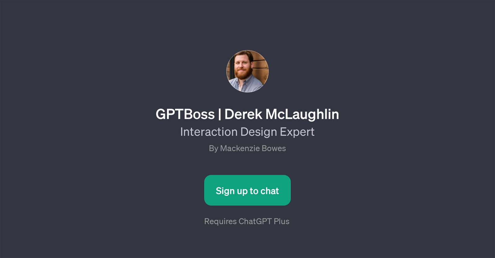 GPTBoss | Derek McLaughlin website