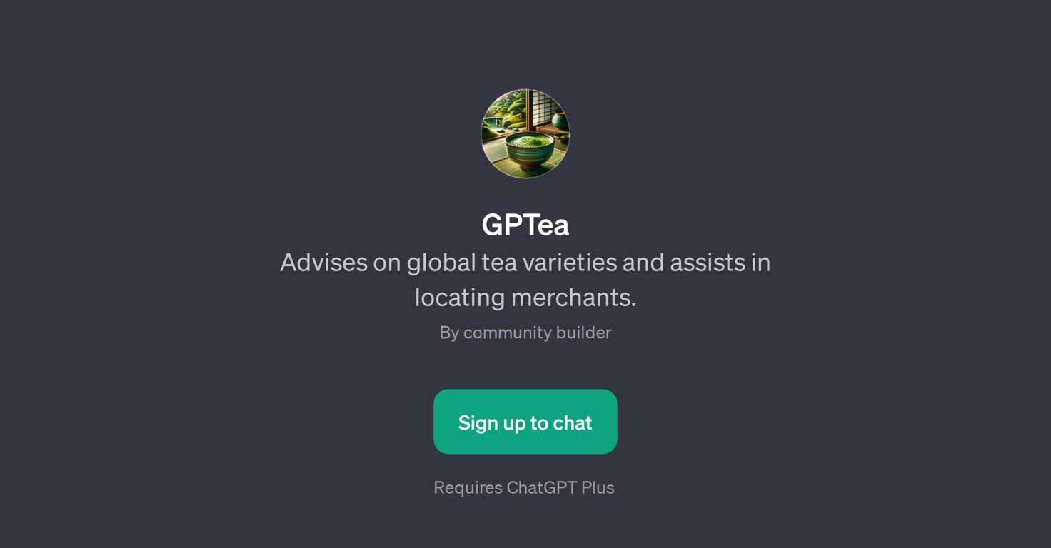 GPTea website