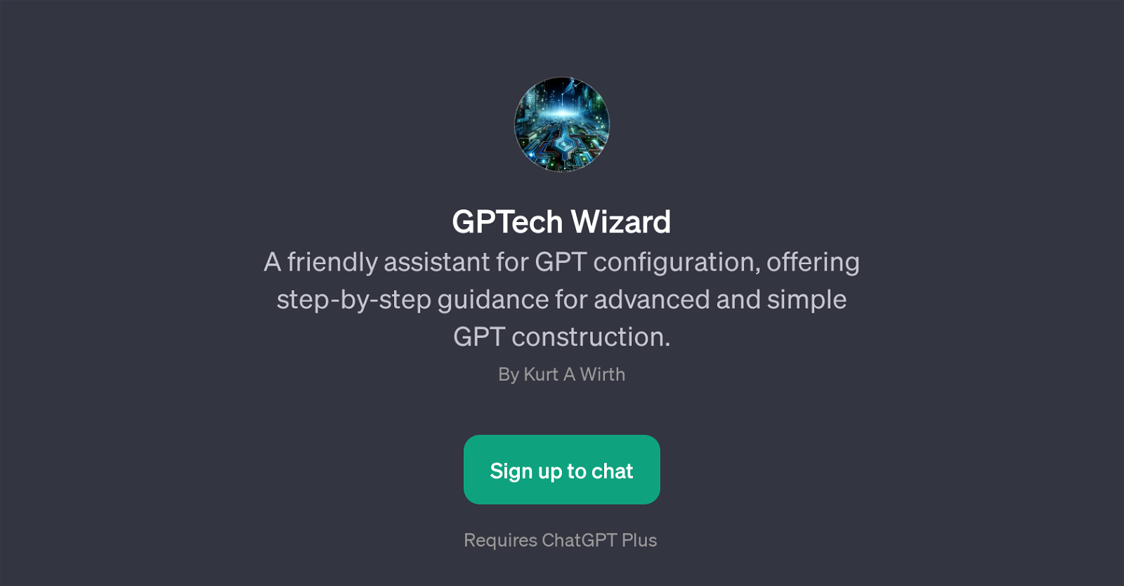 GPTech Wizard website