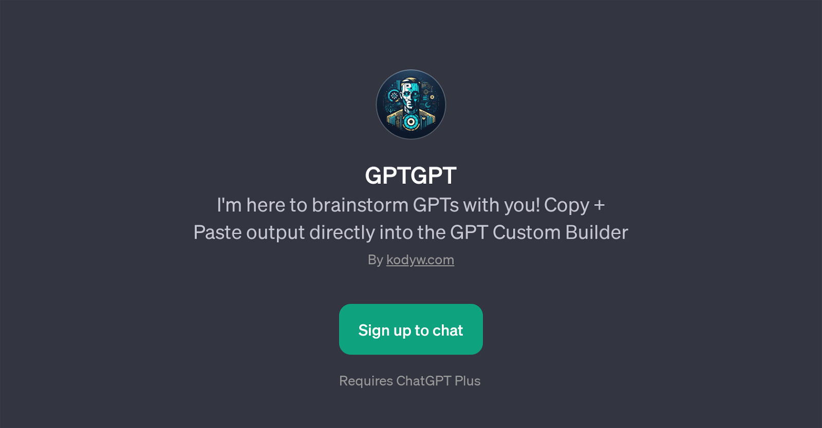 GPTGPT website