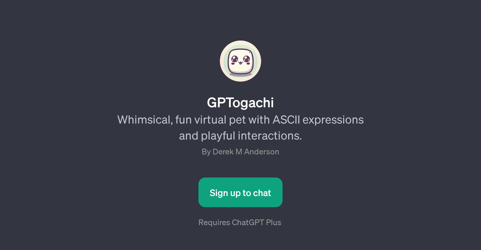GPTogachi website