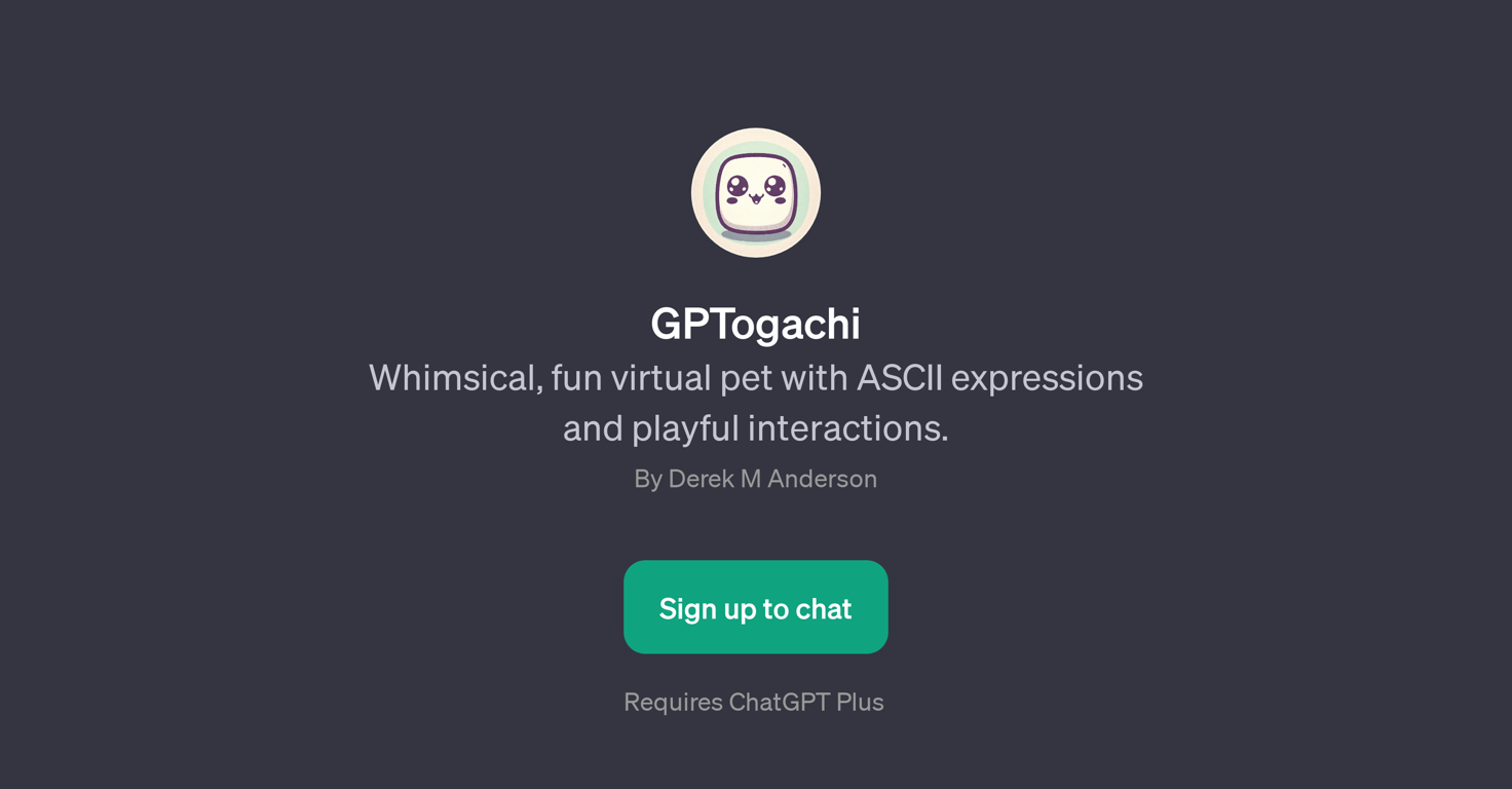 GPTogachi website