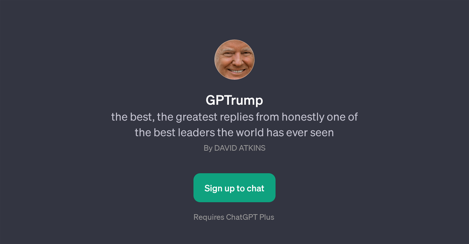 GPTrump website