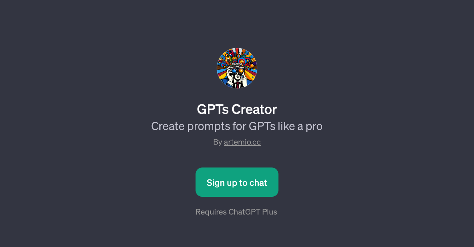 GPTs Creator website