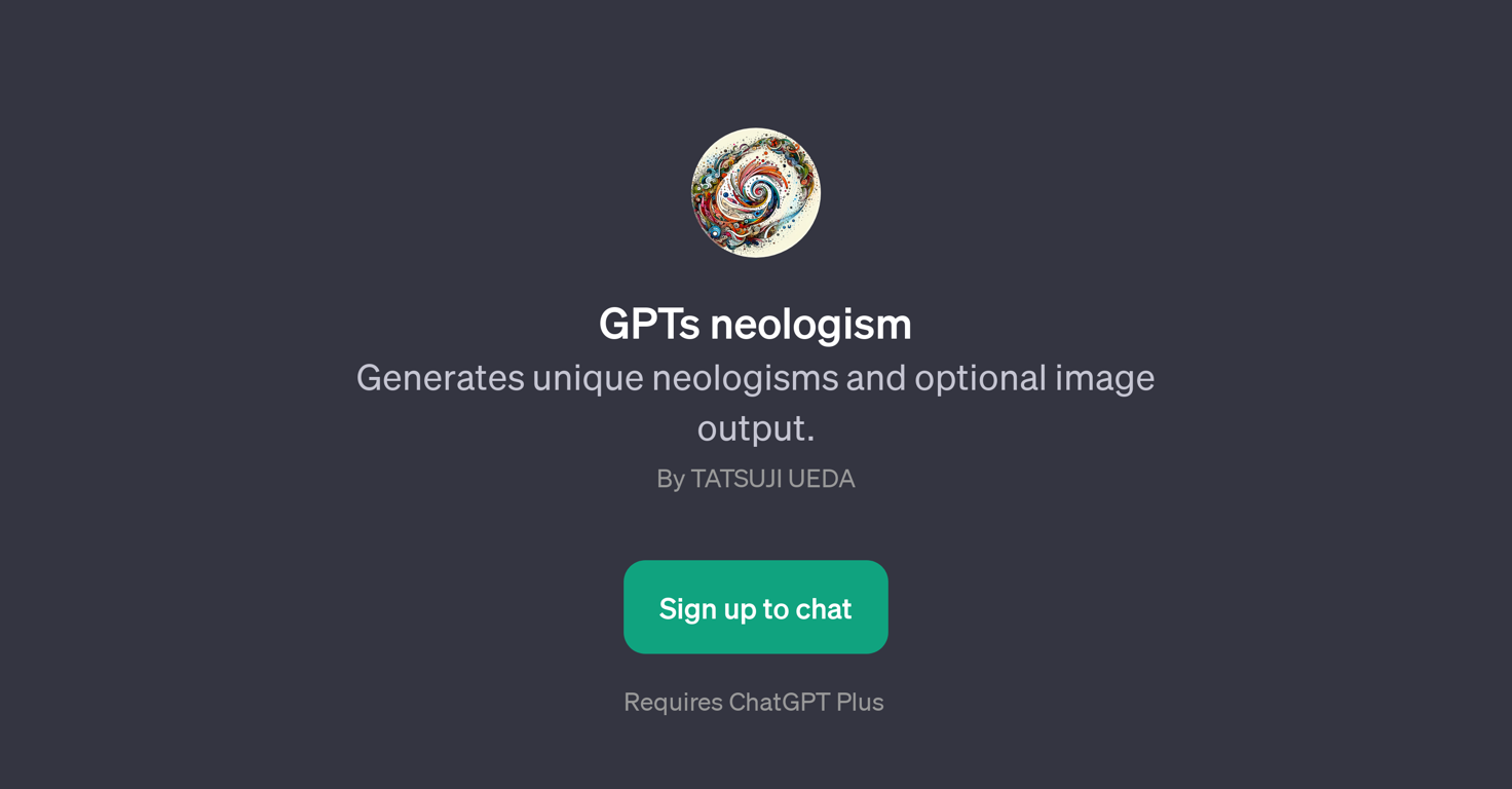 GPTs Neologism website