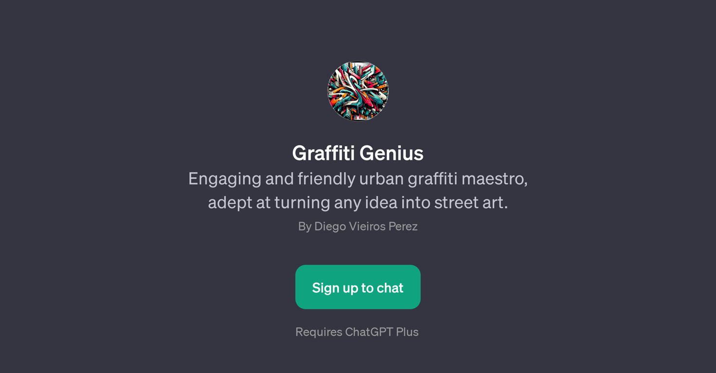 Graffiti Genius website