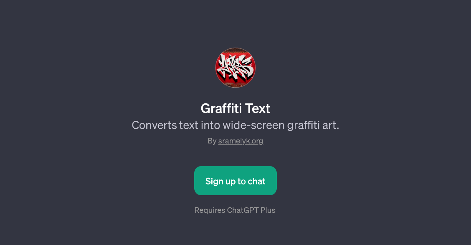 Graffiti Text website