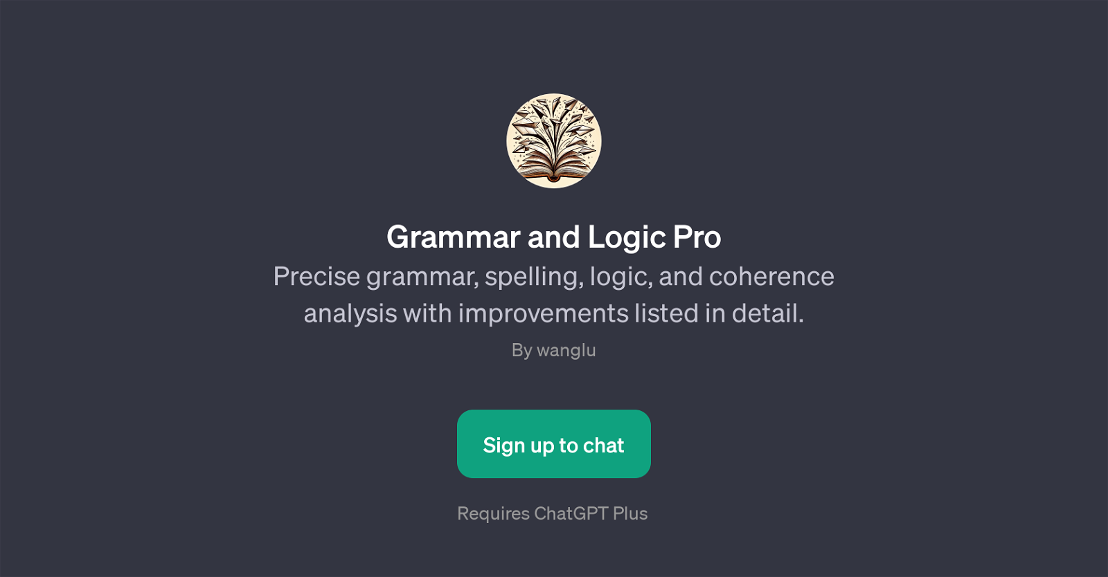 Grammar and Logic Pro website