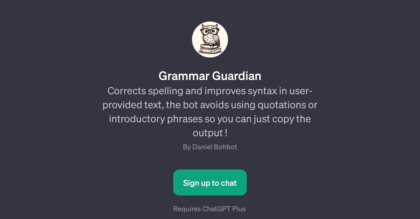 Grammar Guardian website