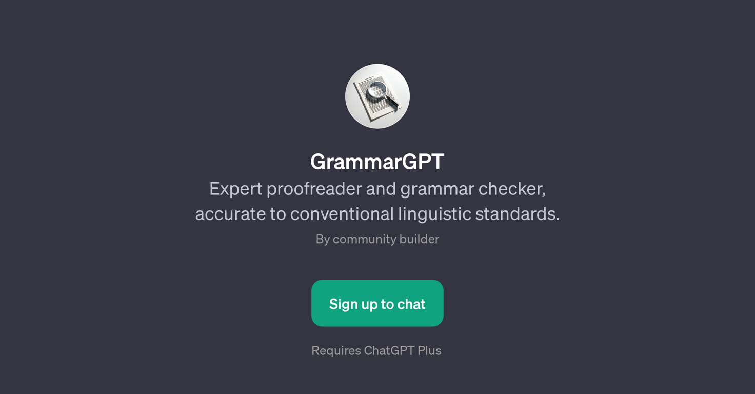 GrammarGPT website