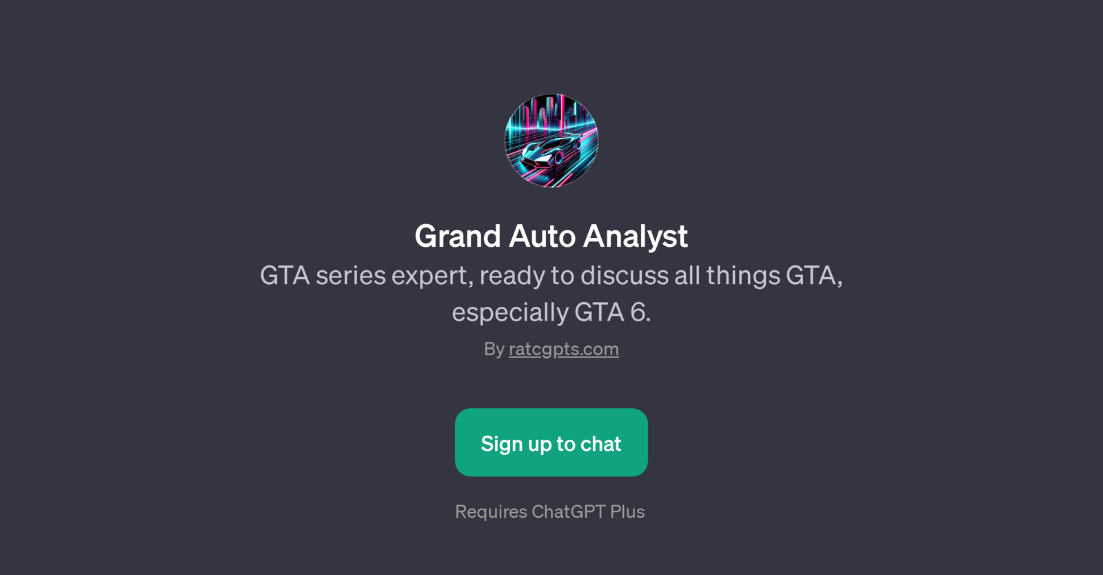 Grand Auto Analyst website