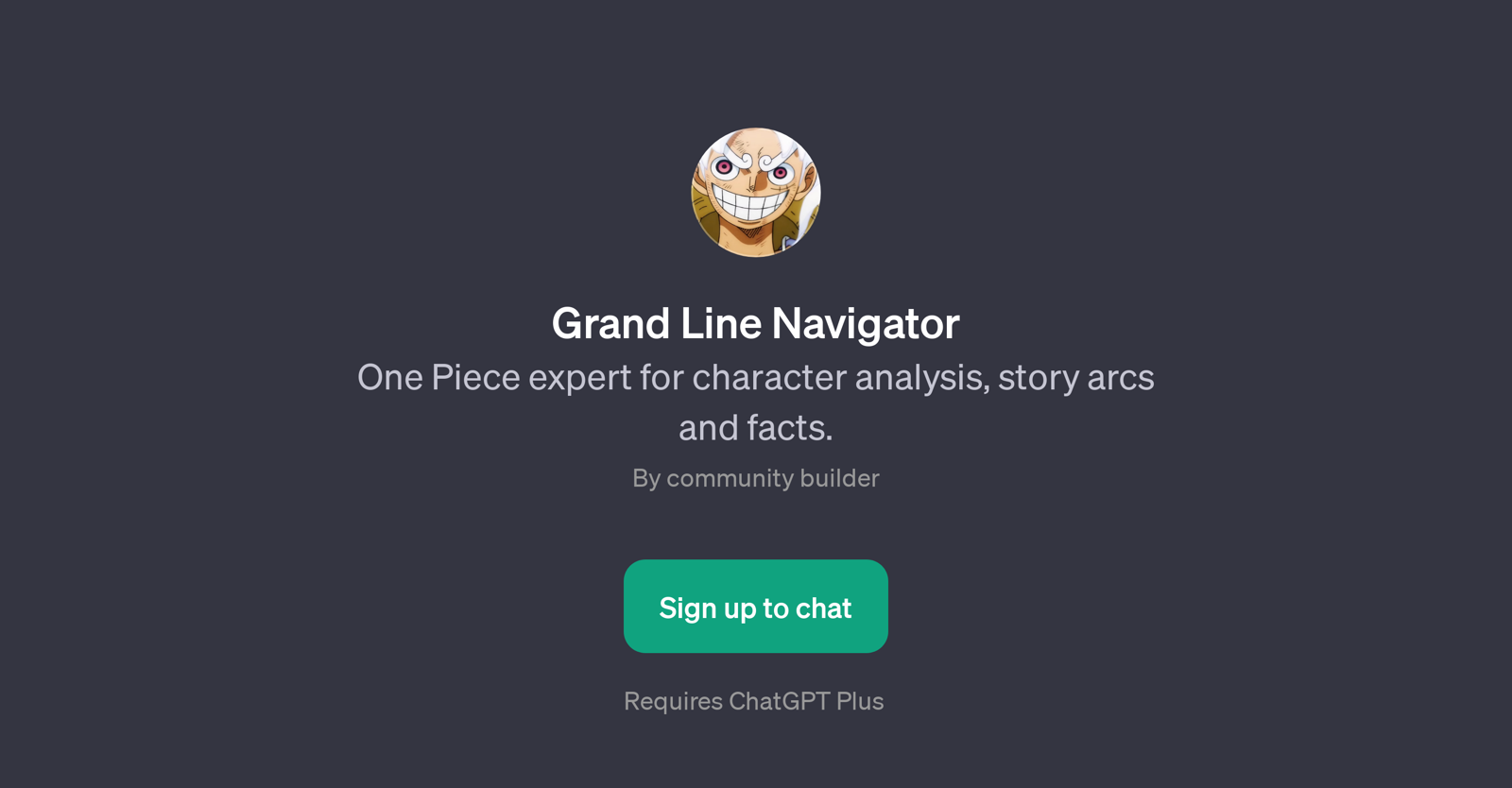 Grand Line Navigator website