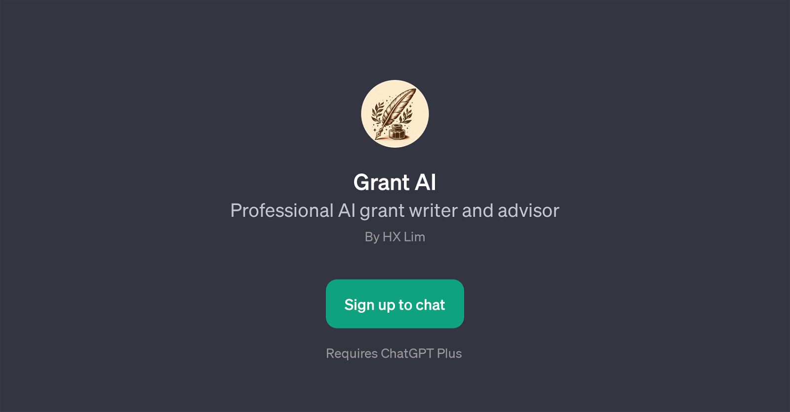 Grant AI website