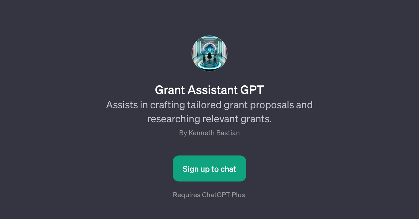 Grant Assistant GPT website