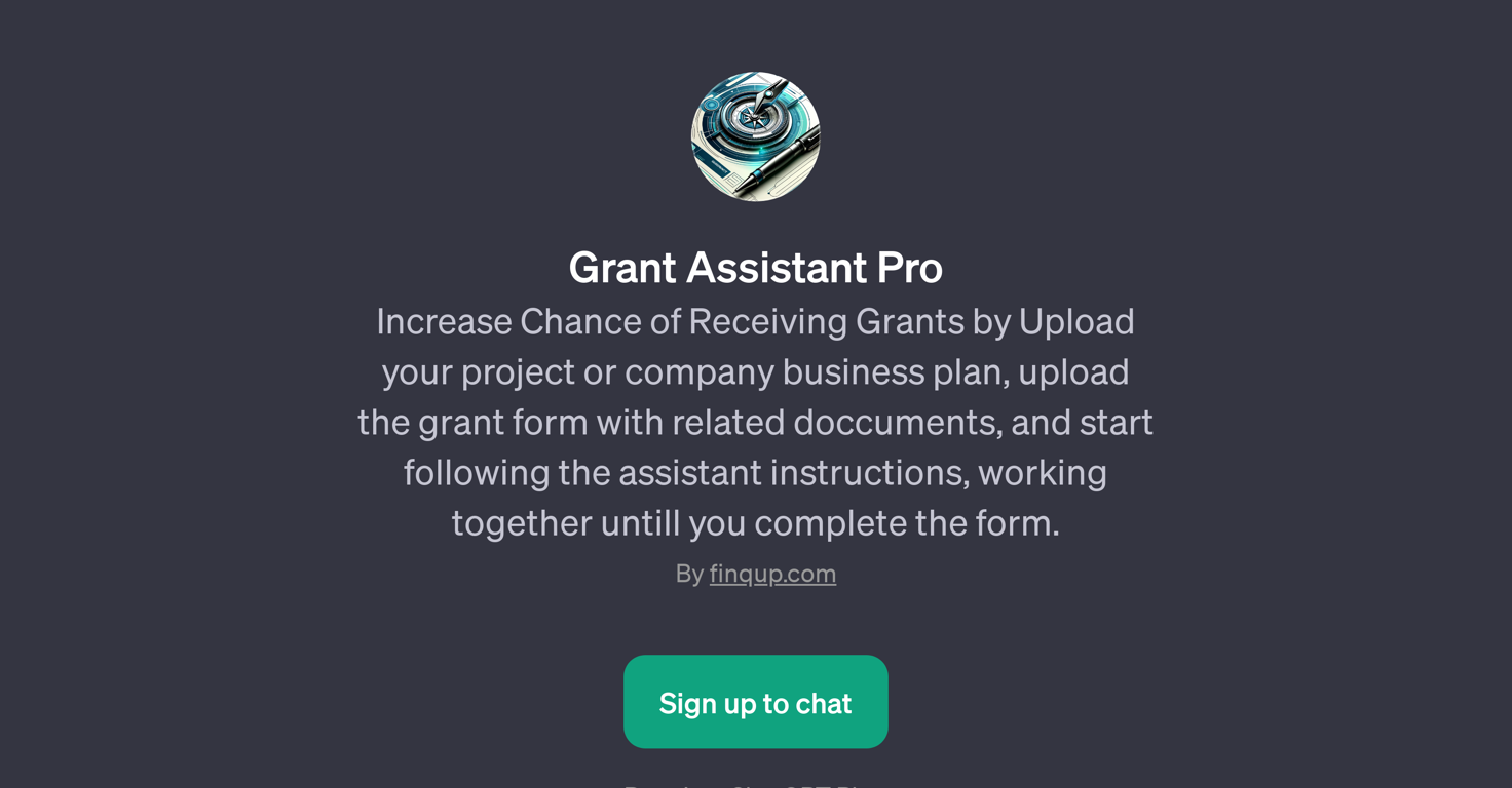 Grant Assistant Pro website