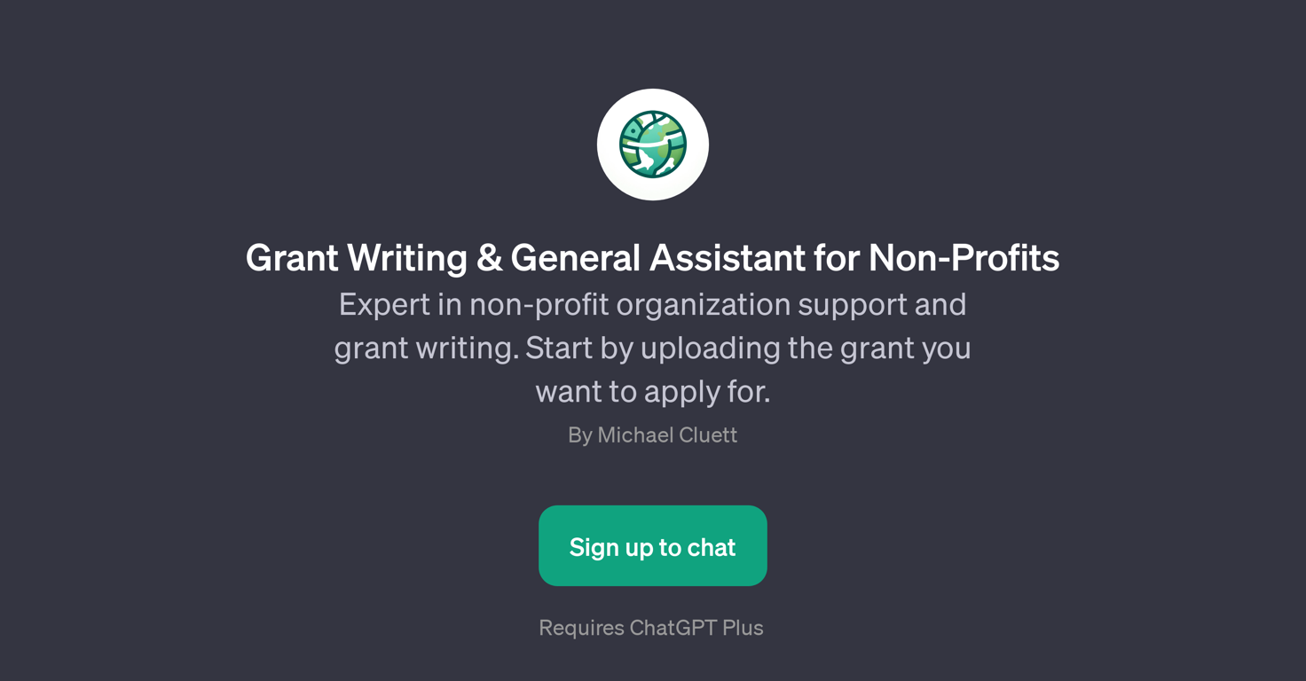Grant Writing & General Assistant for Non-Profits website