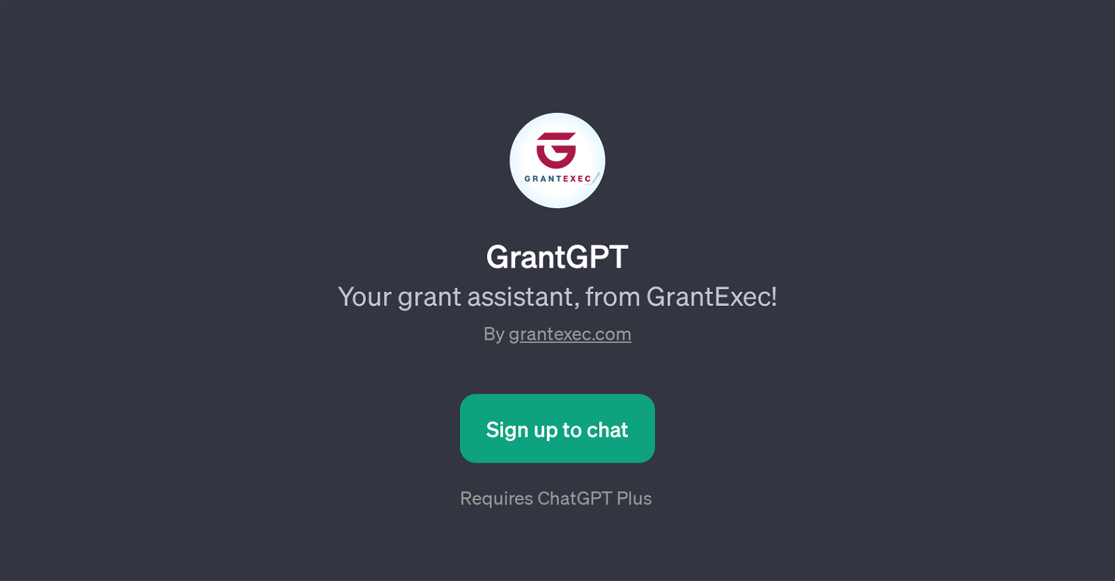 GrantGPT website