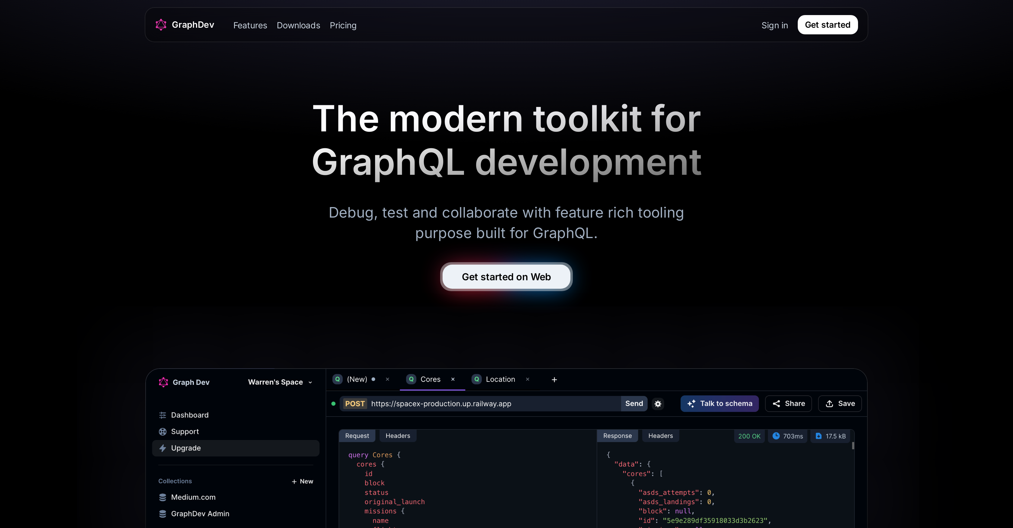 GraphDev screenshot