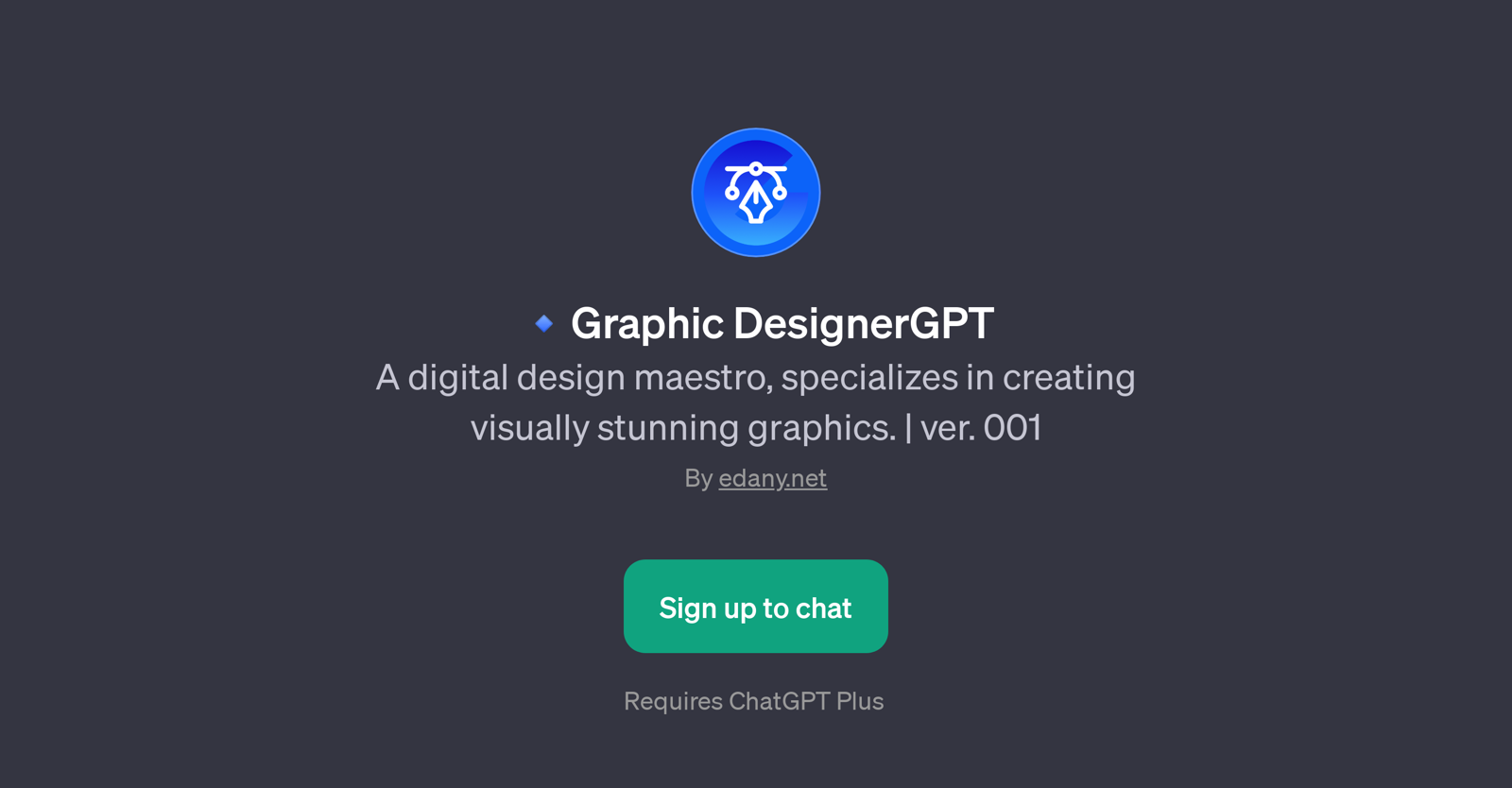 Graphic DesignerGPT website