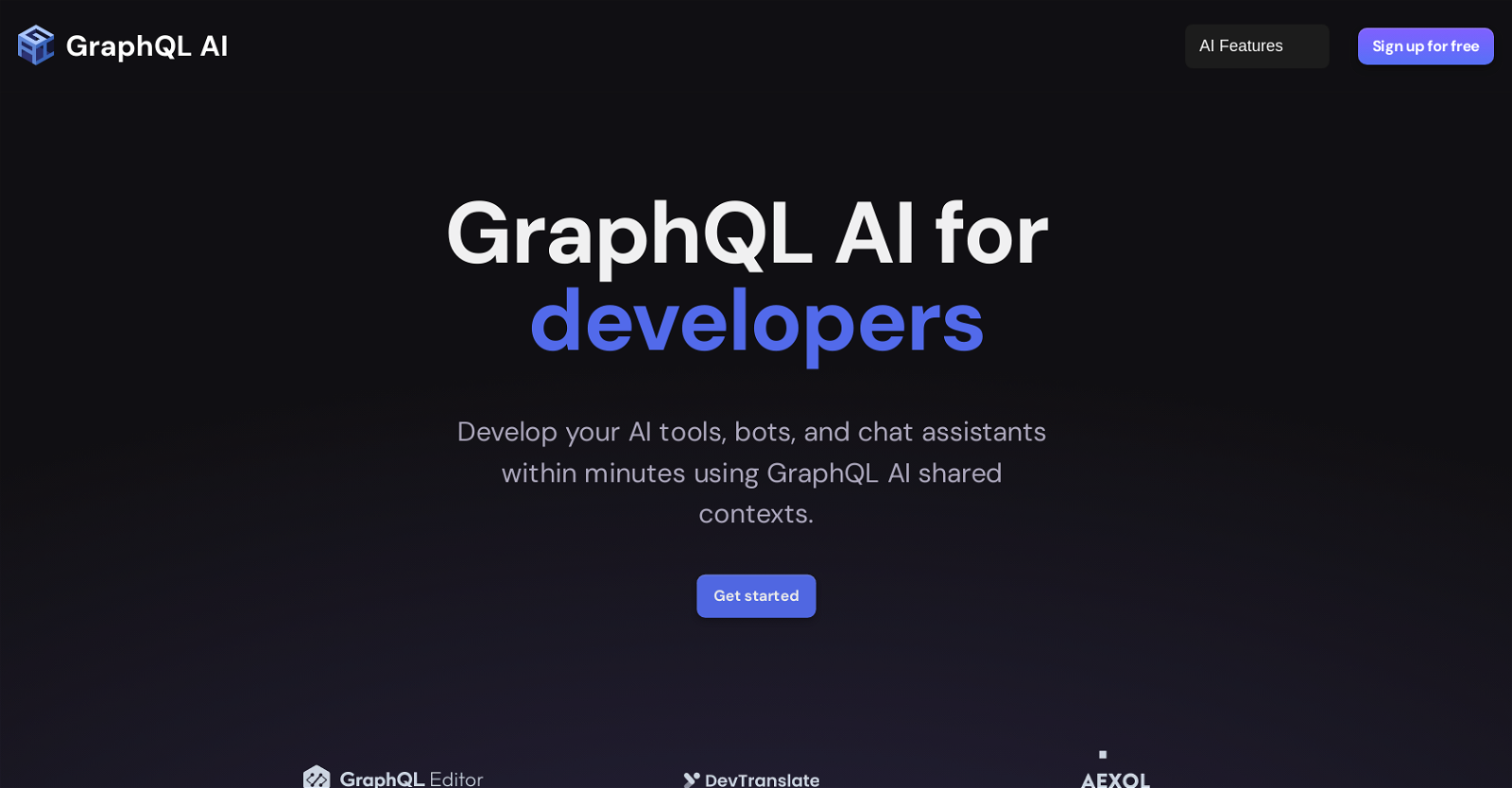 GraphqlAI website