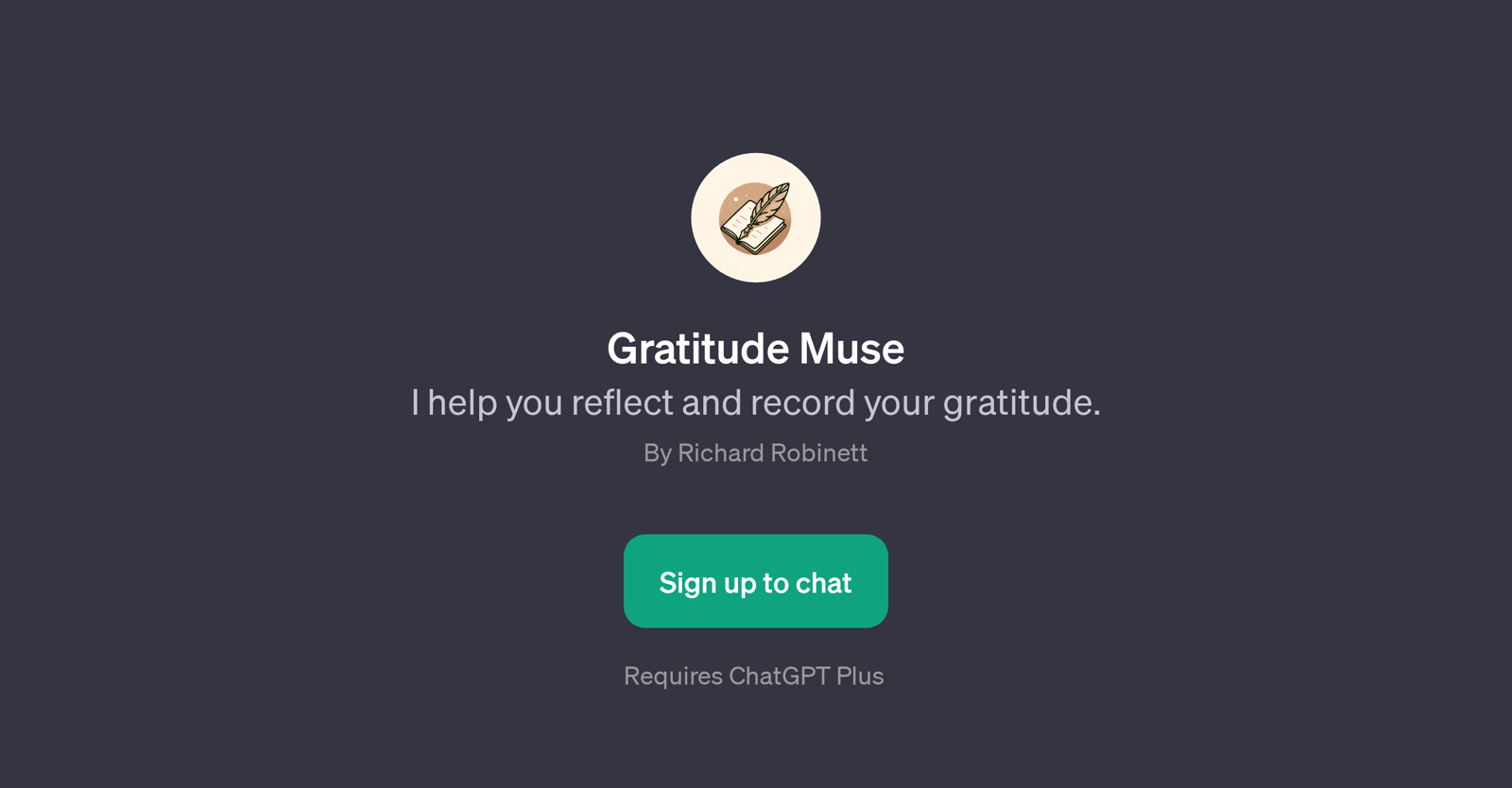 Gratitude Muse website