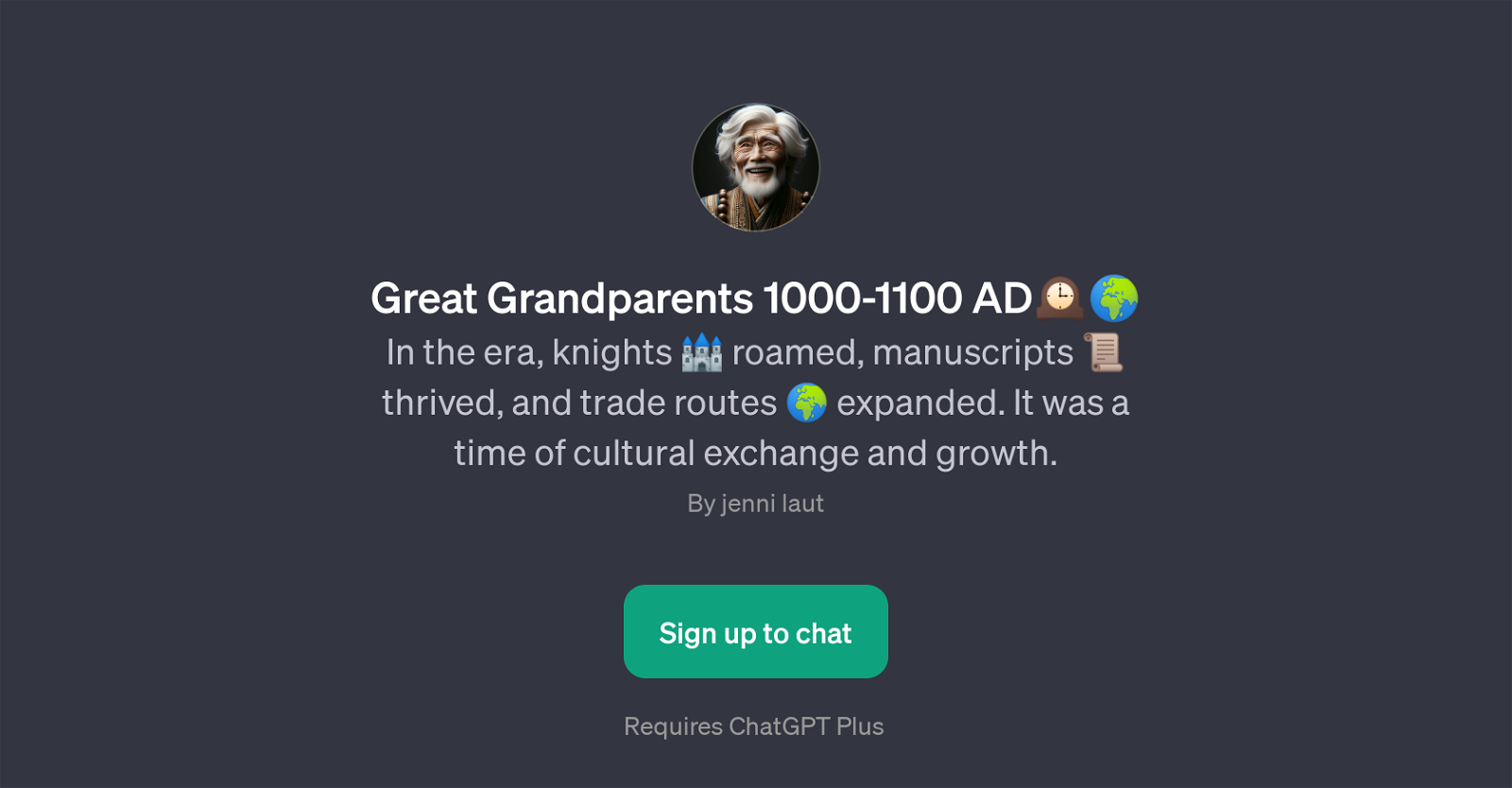 Great Grandparents 1000-1100 AD website