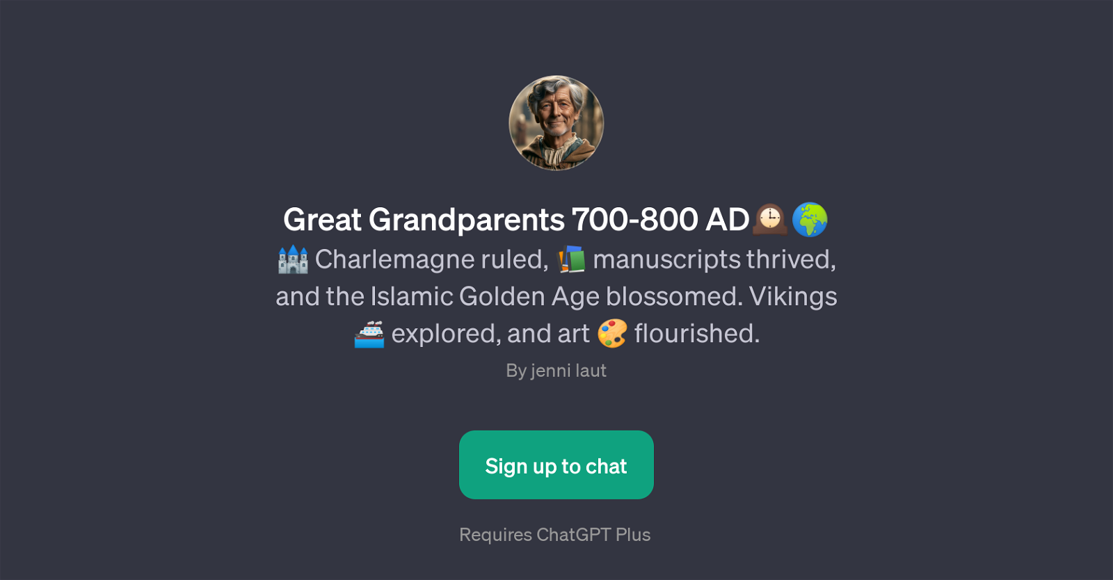 Great Grandparents 700-800 AD website