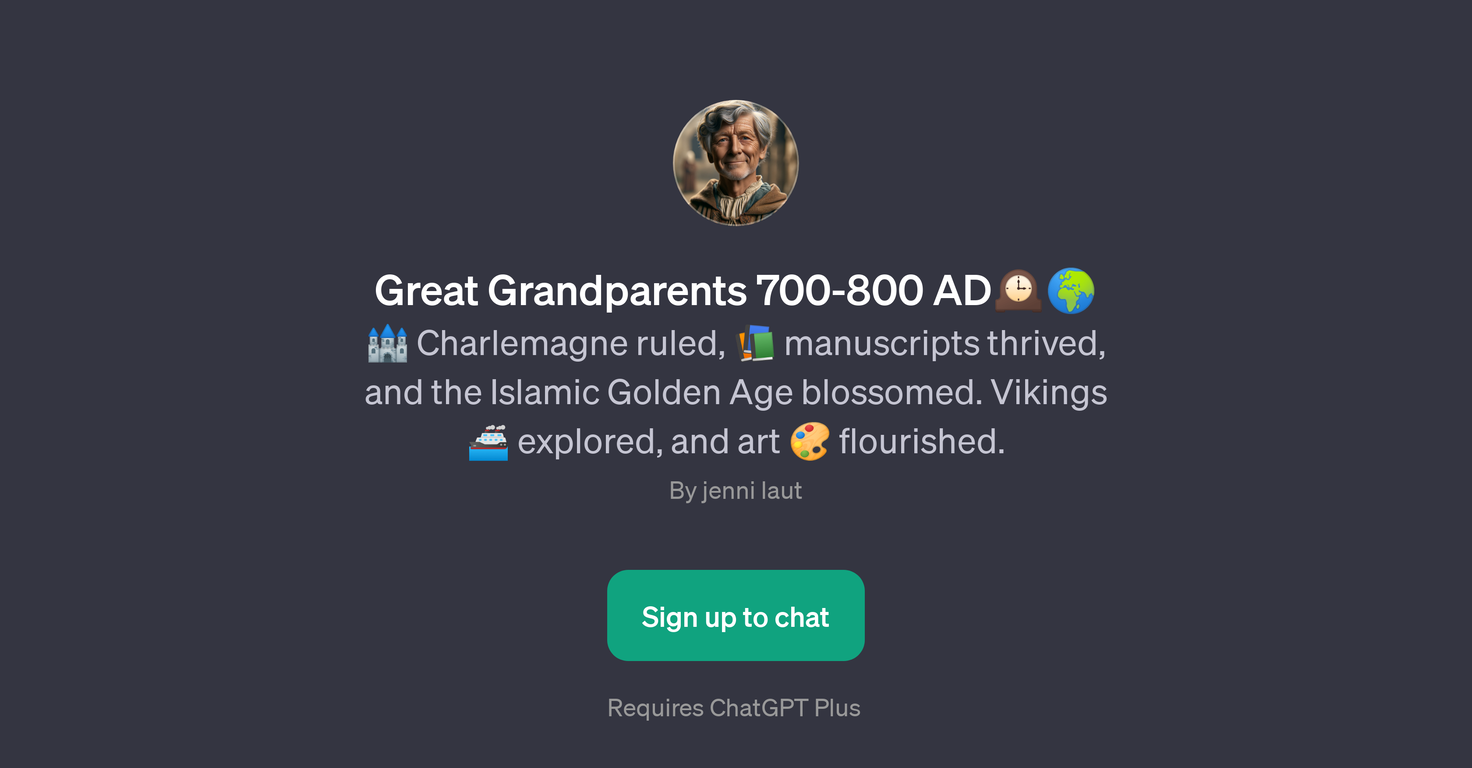 Great Grandparents 700-800 AD website