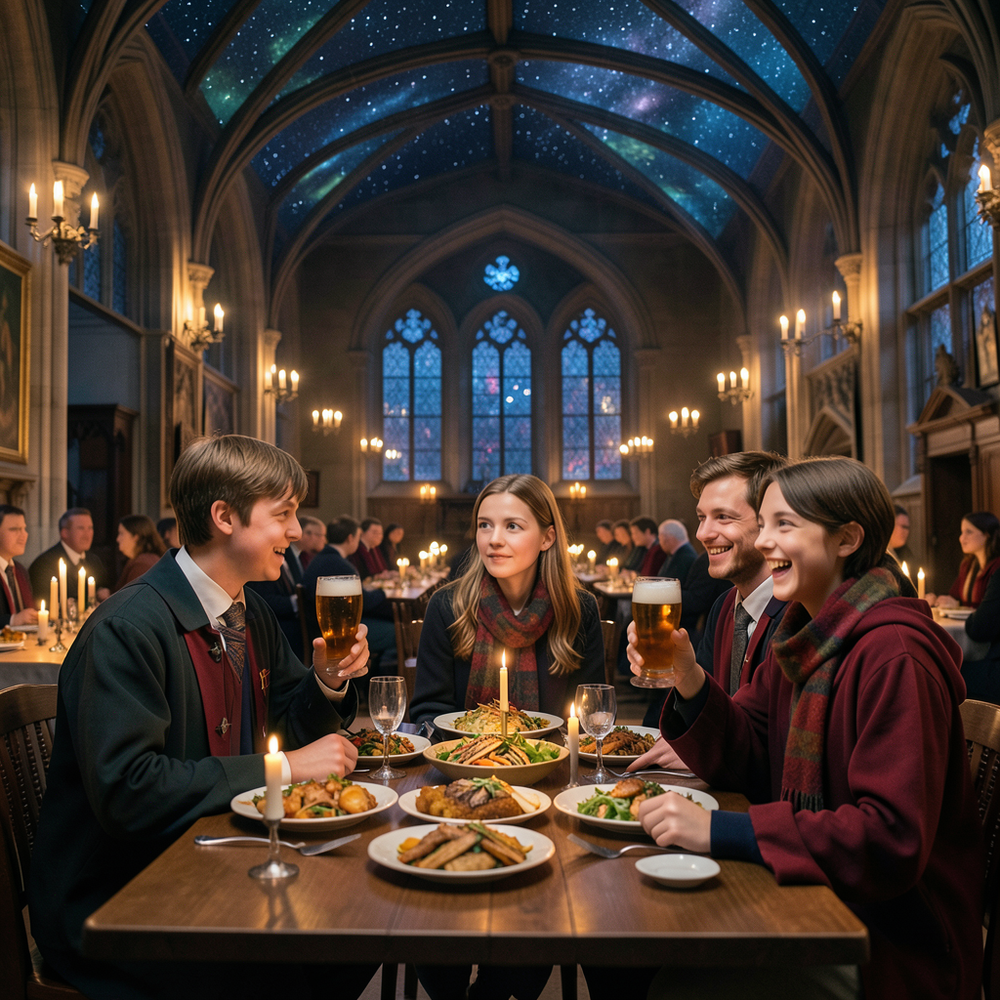 Great Hall Feast โ Cinematic Hyper-Realism website