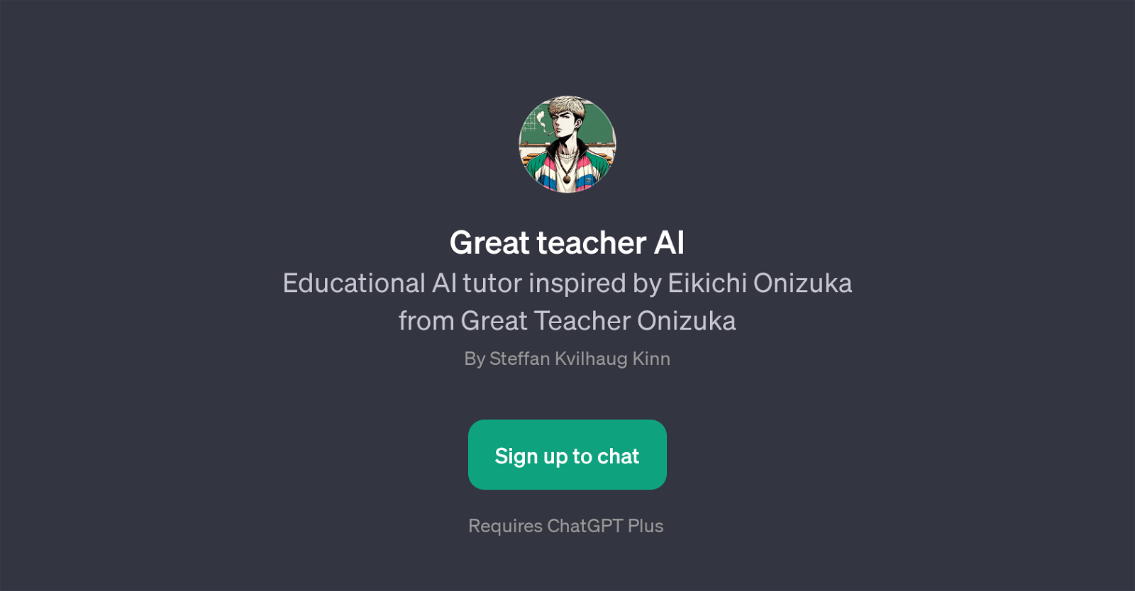 Great Teacher AI website
