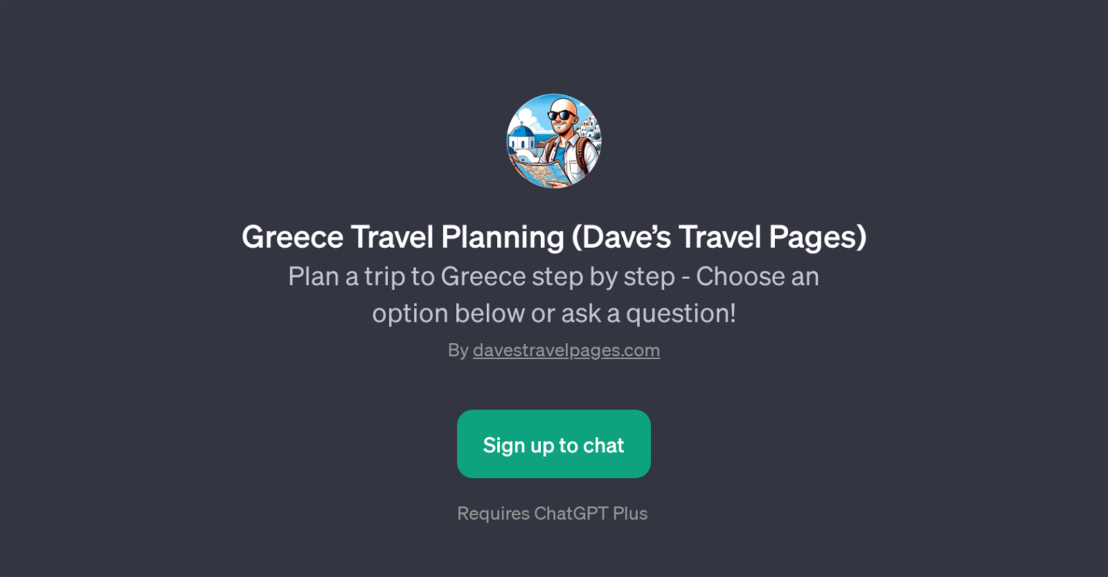 Greece Travel Planning (Daves Travel Pages) website