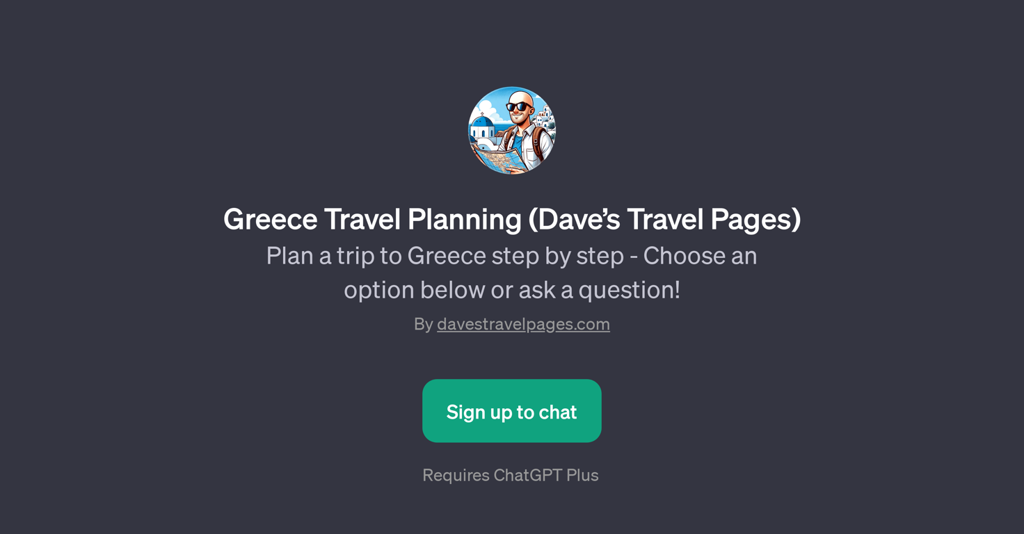 Greece Travel Planning (Daves Travel Pages) website