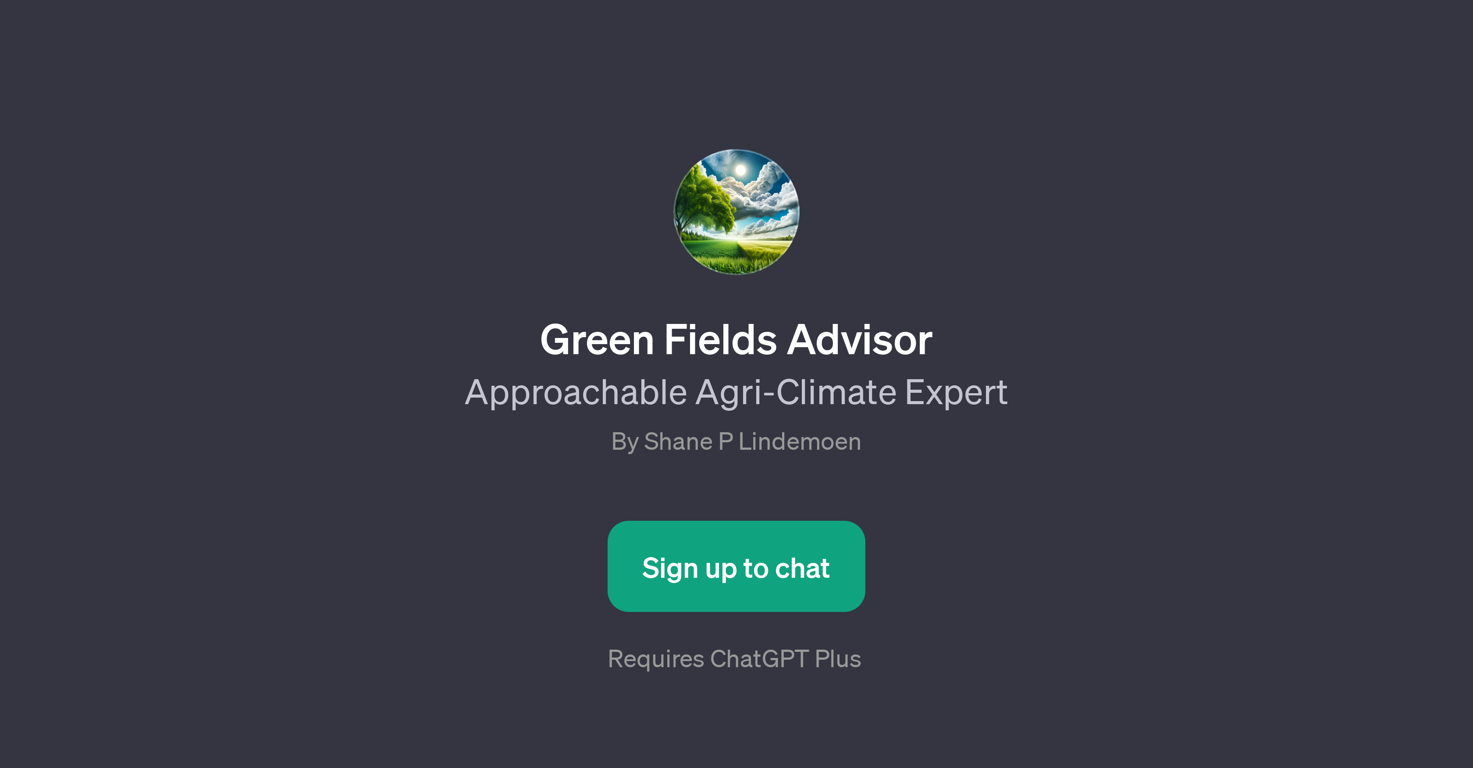 Green Fields Advisor website