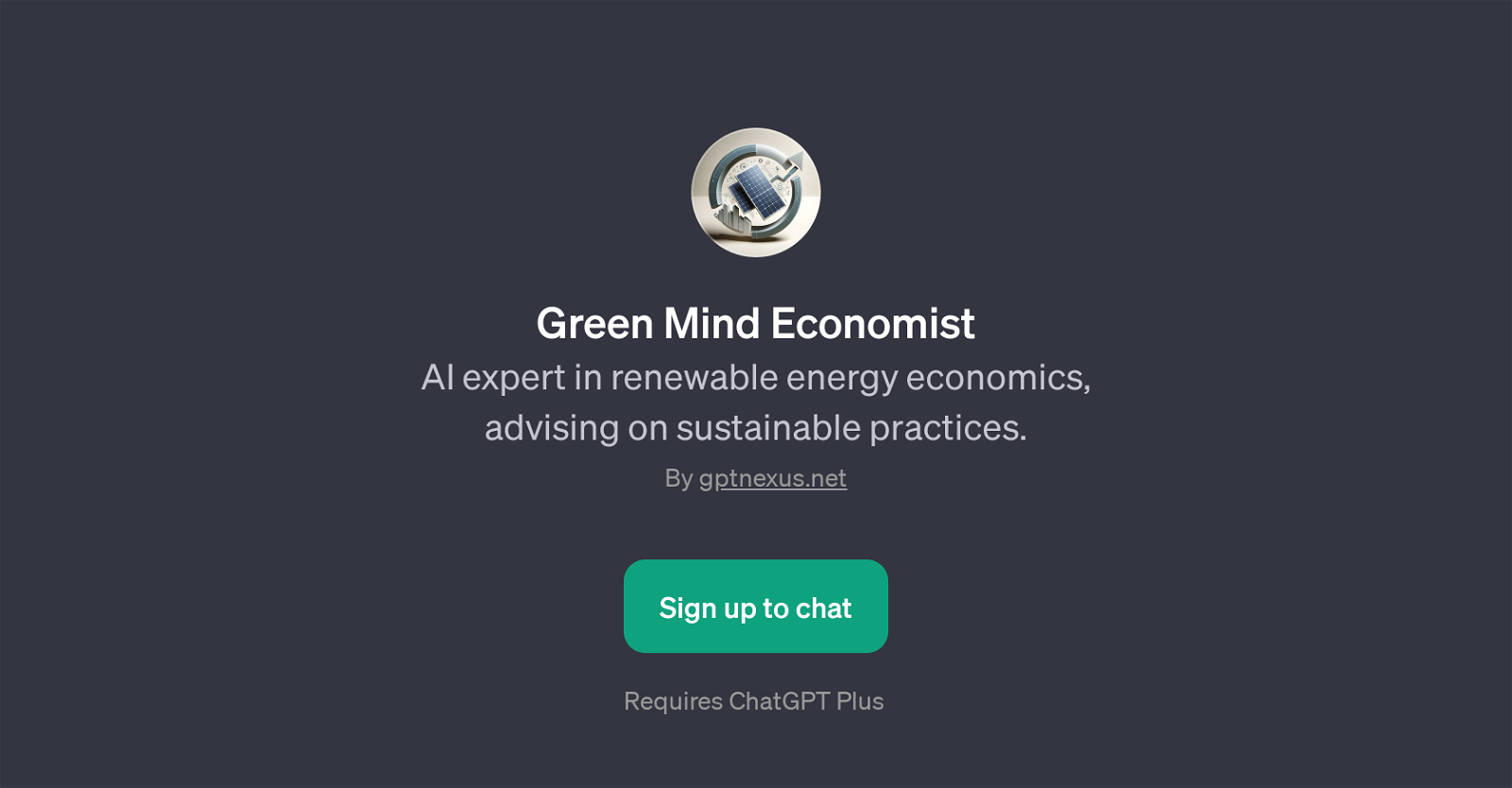 Green Mind Economist website