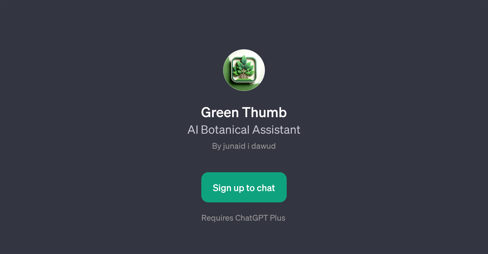 Green Thumb website