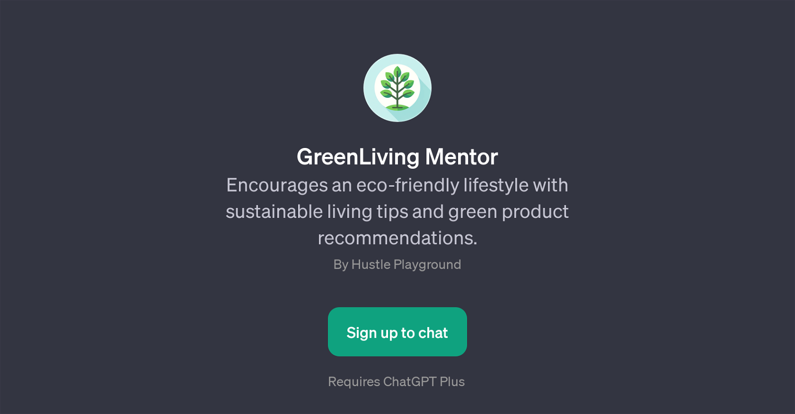 GreenLiving Mentor website