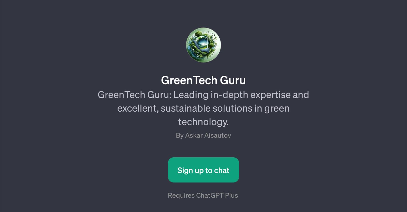 GreenTech Guru website
