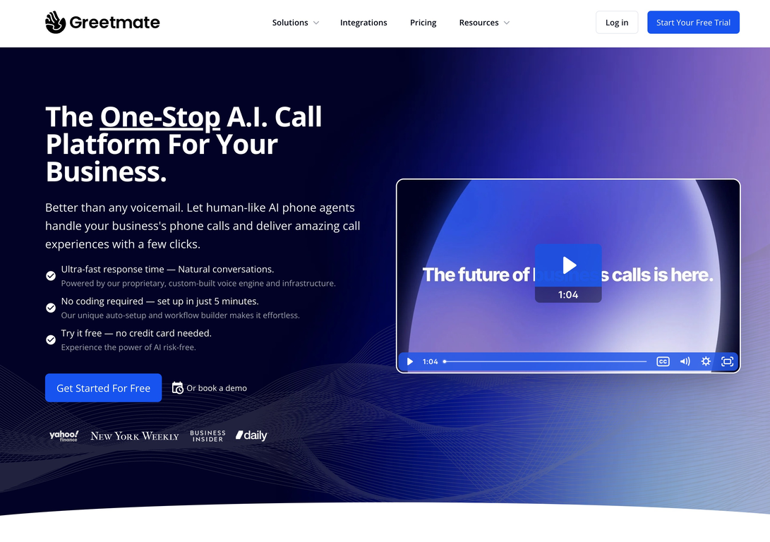 Greetmate website