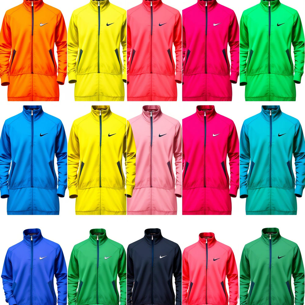 Grid of 12 Nike half zip tracksuit website