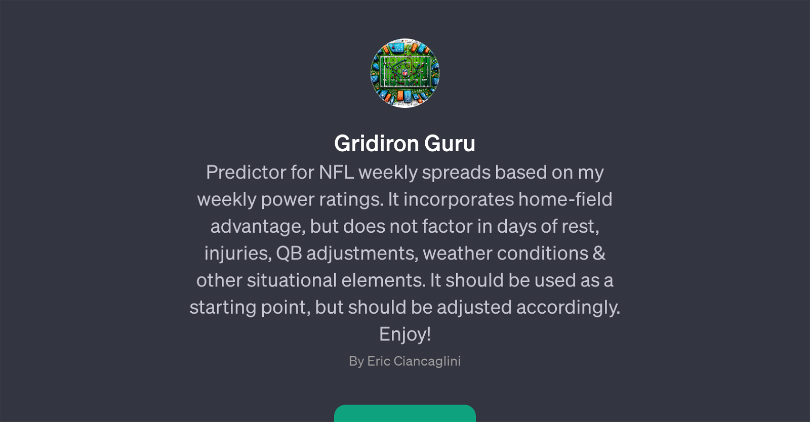 Gridiron Guru website